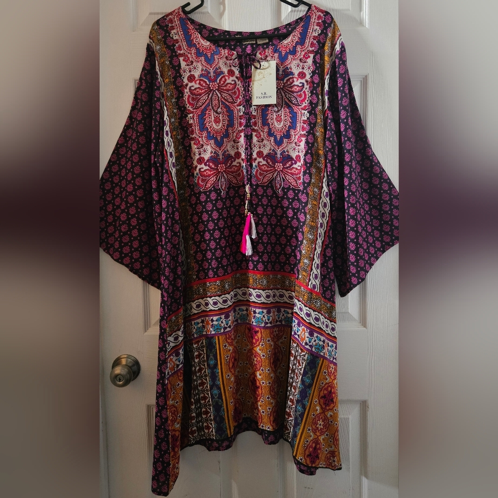NWT Traditional Bohemian Style Dress